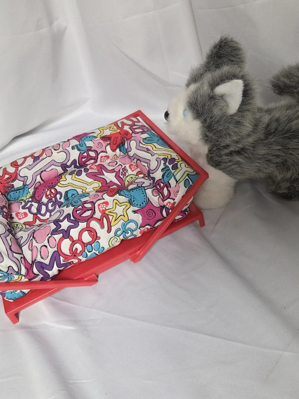 Siberian Husky Pepper American Girl Pet Dog Plushie No Collar‎ 2012 7
